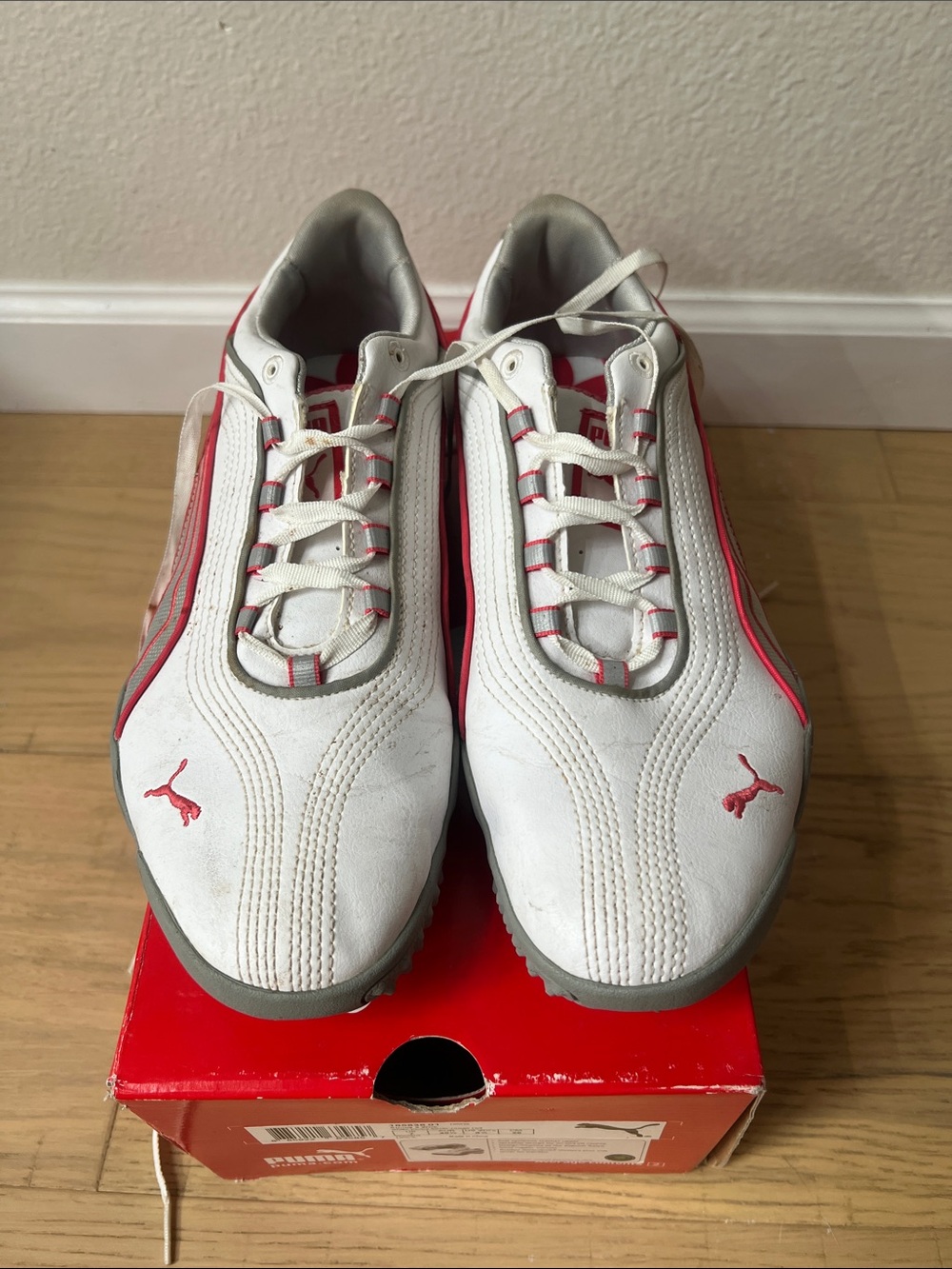 Puma Woman’s White & Pink Golf Shoes